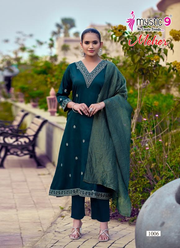 Mystic9 meher vol 1 shagun kurtis wholesale